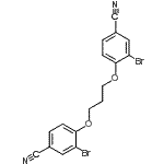 CAS#: 93840-60-9, 4,4'-[1,3-Propanediylbis(oxy)]bis(3-bromobenzonitrile)
