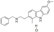 CAS#: 93841-56-6, N-Benzyl-6-Methoxy-1-Methyl-9H-Carbazole-2-Ethylamine Monohydrochloride