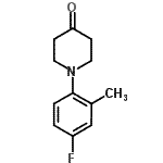 CAS#: 938458-77-6, 1-(4-Fluoro-2-methylphenyl)-4-piperidinone