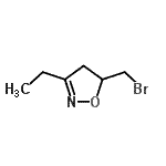 CAS 登录号：938458-87-8， 5-(溴甲基)-3-乙基-4,5-二氢-1,2-恶唑
