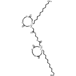 CAS 登录号：93857-18-2， 1,2-乙二基二{[(5-十二烷基-2,8-二氧代-1,9-二氧杂-4,6-二硫杂-5-锡杂环十一烷n-5-基)硫基]乙酸酯}