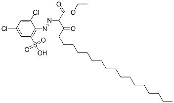 CAS#: 93857-69-3, Ethyl 2-[(2,4-Dichloro-6-Sulphophenyl)Azo]-3-Oxoicosanoate
