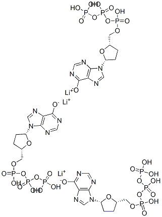 CAS#: 93858-64-1, Inosine 5'-(Tetrahydrogen Triphosphate), 2',3'-Dideoxy-, Trilithium Salt