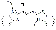 CAS#: 93859-01-9, 3-Ethyl-2-[3-(3-Ethyl-3H-Benzothiazol-2-Ylidene)-2-Methylprop-1-Enyl]Benzothiazolium Chloride