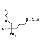 CAS 登录号：93859-12-2， 1,5-二异氰酸-2,2-二甲基戊烷