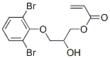CAS 登录号：93859-16-6， 3-(2,6-二溴苯氧基)-2-羟基丙基丙烯酸酯