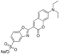 CAS#: 93859-23-5, Sodium 2-[7-(Diethylamino)-2-Oxo-2H-1-Benzopyran-3-Yl]Benzoxazole-5-Sulphonate