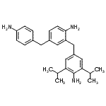 CAS#: 93859-48-4, 4-[2-Amino-5-(4-aminobenzyl)benzyl]-2,6-diisopropylaniline