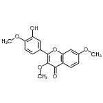 CAS#: 93876-56-3, 2-(3-Hydroxy-4-methoxyphenyl)-3,7-dimethoxy-4H-chromen-4-one