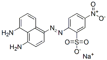 CAS 登录号：93892-20-7， 2-[(4,5-二氨基-1-萘基)偶氮]-5-硝基苯磺酸钠