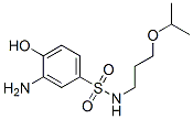 CAS 登录号：93893-59-5， 3-氨基-4-羟基-N-[3-(1-甲基乙氧基)丙基]苯磺酰胺