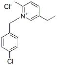 CAS#: 93893-67-5, 1-[(4-Chlorophenyl)Methyl]-5-Ethyl-2-Methyl-Pyridinium Chloride (1:1)