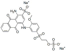 CAS#: 93904-41-7, Disodium 1-Amino-9,10-Dihydro-4-[[2-Methoxy-5-[[2-(Sulphonatooxy)Ethyl]Sulphonyl]Phenyl]Amino]-9,10-Dioxoanthracene-2-Sulphonate
