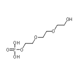 CAS 登录号：93904-52-0， 2-[2-(2-羟基乙氧基)乙氧基]乙基磷酸二氢酯
