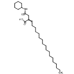 CAS#: 93904-73-5, 2-[2-(Cyclohexylamino)-2-oxoethyl]-2-icosenoic acid
