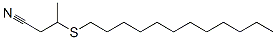 CAS 登录号：93918-85-5， 3-(十二烷基硫代)丁腈