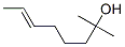 CAS 登录号：93919-12-1， (E)-2-甲基辛-6-烯-2-醇