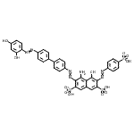 CAS 登录号：93920-41-3， 4-氨基-3-({4'-[(2,4-二羟基苯基)偶氮]-4-联苯基}偶氮)-5-羟基-6-[(4-磺基苯基)偶氮]-2,7-萘二磺酸