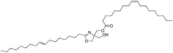 CAS 登录号：93939-73-2， [2-(8-十七碳烯基)-4,5-二氢-4-(羟基甲基)恶唑-4-基]甲基油酸酯