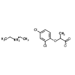 CAS 登录号：93941-78-7， N-乙基乙铵2-(2,4-二氯苯氧基)丙酸酯