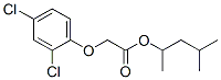 CAS 登录号：93941-81-2， 1,3-二甲基丁基 2-(2,4-二氯苯氧基)乙酸酯