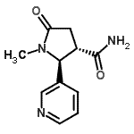 CAS#: 939437-34-0, (2S,3S)-1-Methyl-5-oxo-2-(3-pyridinyl)-3-pyrrolidinecarboxamide