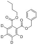 CAS#: 93951-88-3, 1,2-Benzene-3,4,5,6-D4-Dicarboxylic acid Butyl Phenylmethyl Ester