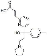 CAS 登录号：93962-64-2， (E)-3-[6-[1-羟基-3-吡咯烷基-1-(对甲苯基)丙基]-2-吡啶基]丙烯酸