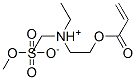 CAS 登录号：93963-44-1， [2-(丙烯酰氧基)乙基]二乙基铵硫酸甲酯盐