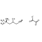CAS#: 93963-50-9, 3-cyano-2-hydroxy-N,N,N-trimethyl-1-Propanaminium ethanedioate (1:1)