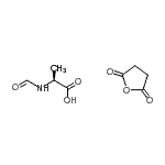 CAS 登录号：93964-72-8， N-甲酰基-L-丙氨酸-二氢-2,5-呋喃二酮(1:1)
