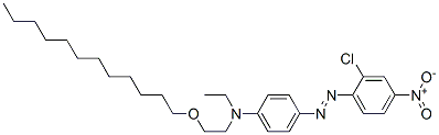 CAS#: 93964-88-6, 4-[(2-Chloro-4-Nitrophenyl)Azo]-N-[2-(Dodecyloxy)Ethyl]-N-Ethyl-Aniline