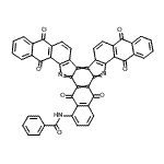 CAS#: 93965-07-2, N-(5,7,12,17,22,24-Hexaoxo-5,7,12,17,22,24-hexahydrodinaphtho[2,3-a:2',3'-i]naphtho[2',3':6,7]indolo[2,3-c]carbazol-1-yl)benzamide