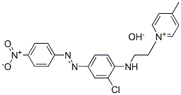 CAS 登录号：93966-73-5， 1-[2-[[2-氯-4-[(4-硝基苯基)偶氮]苯基]氨基]乙基]-4-甲基吡啶鎓氢氧化物