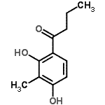 CAS#: 93970-93-5, 1-(2,4-Dihydroxy-3-methylphenyl)-1-butanone