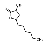 CAS#: 93980-90-6, 5-Hexyl-3-methyldihydro-2(3H)-furanone