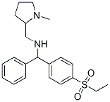 CAS 登录号：93980-96-2， N-[[4-(乙基磺酰基)苯基]苄基]-1-甲基吡咯烷-2-甲胺
