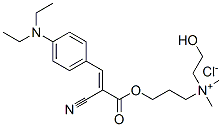 CAS#: 93981-78-3, [3-[[2-Cyano-3-[4-(Diethylamino)Phenyl]-1-Oxoallyl]Oxy]Propyl](2-Hydroxyethyl)Dimethylammonium Chloride