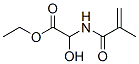 CAS 登录号：93981-96-5， 乙基 羟基[(2-甲基-1-氧代烯丙基)氨基]乙酸酯