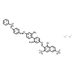 CAS 登录号：93982-79-7， 二钠3-{[2,2'-二甲基-4'-({4-[(苯磺酰基)氧基]苯基}偶氮)-4-联苯基]偶氮}-4-羟基-2,7-萘二磺酸酯