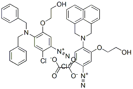 CAS#: 94022-14-7, 2-Chloro-4-(Dibenzylamino)-5-(2-Hydroxyethoxy)Benzenediazonium Oxalate
