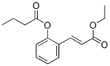 CAS#: 94030-84-9, 2-(3-Ethoxy-3-Oxoprop-1-Enyl)Phenyl Butyrate