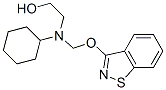 CAS#: 94087-26-0, 2-[[(1,2-Benzisothiazol-3-Yloxy)Methyl]Cyclohexylamino]Ethanol