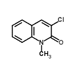 CAS#: 941-92-4, 3-Chloro-1-methyl-2(1H)-quinolinone