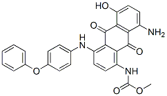 CAS#: 94109-29-2, Methyl [8-Amino-9,10-Dihydro-5-Hydroxy-9,10-Dioxo-4-[(4-Phenoxyphenyl)Amino]-1-Anthryl]Carbamate
