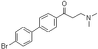 CAS 登录号：94113-56-1， 1-(4'-溴-4-联苯基)-3-(二甲基氨基)-1-丙酮