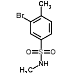 CAS#: 941294-51-5, 3-Bromo-N,4-dimethylbenzenesulfonamide
