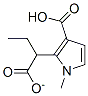 CAS 登录号：94133-60-5， alpha-乙基 3-羧基-1-甲基-1H-吡咯-2-醋酸酯