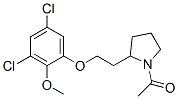 CAS#: 94134-05-1, 1-Acetyl-2-[2-(3,5-Dichloro-2-Methoxyphenoxy)Ethyl]Pyrrolidine