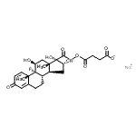 CAS#: 94135-37-2, Sodium 4-{[(11beta,16alpha)-9-fluoro-11,16,17-trihydroxy-3,20-dioxopregna-1,4-dien-21-yl]oxy}-4-oxobutanoate